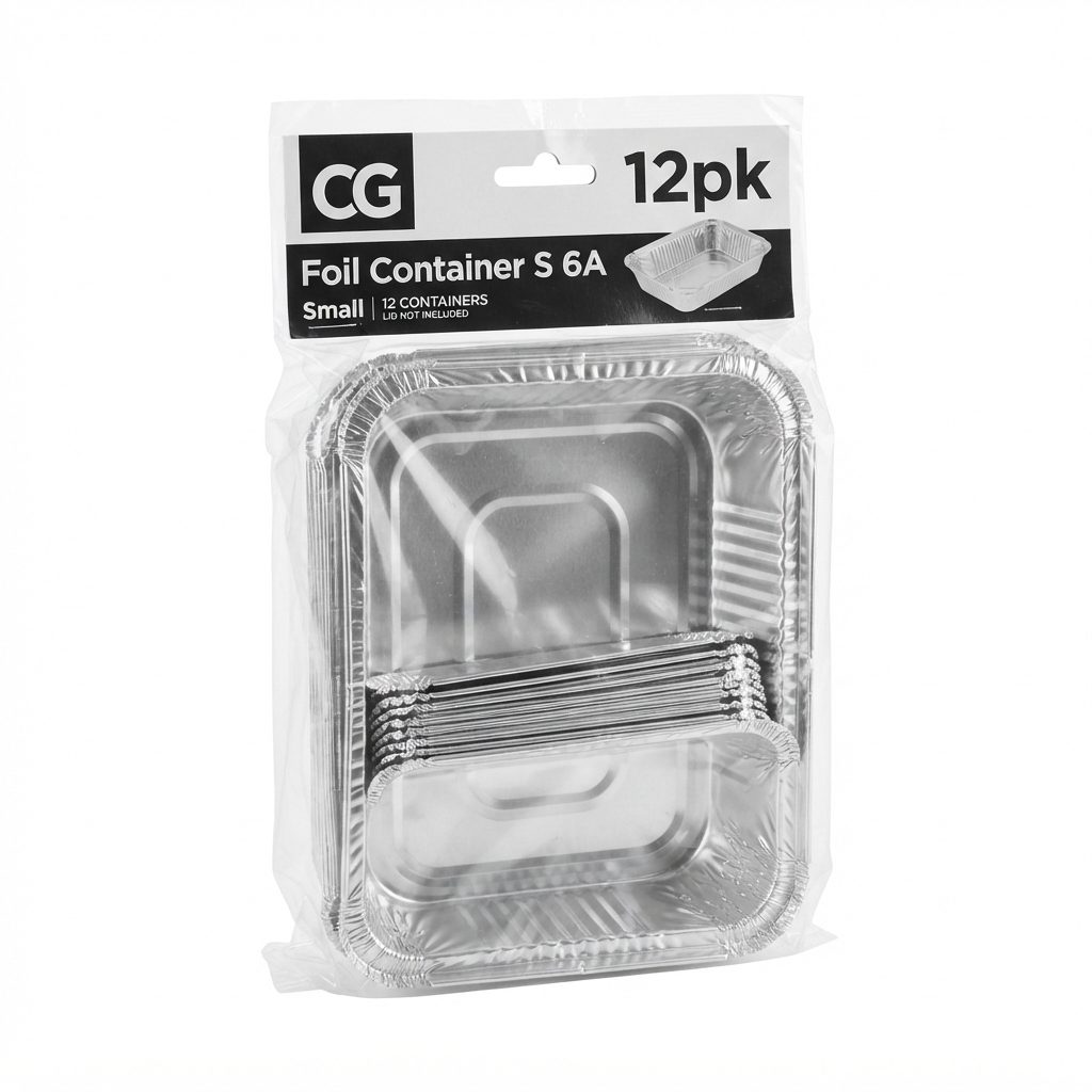 CG 12pk Foil Container S 6A