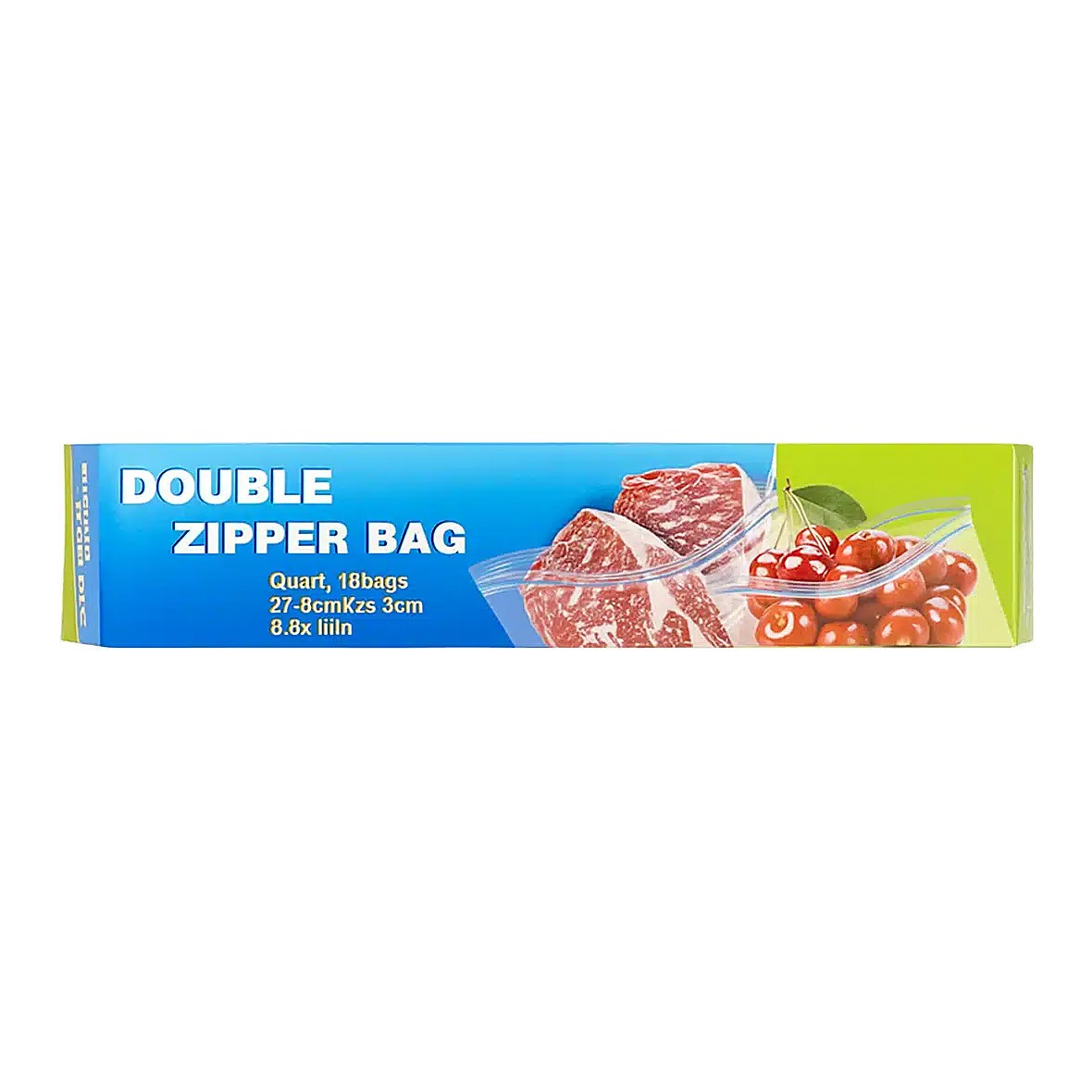 Food bags Double Zipper