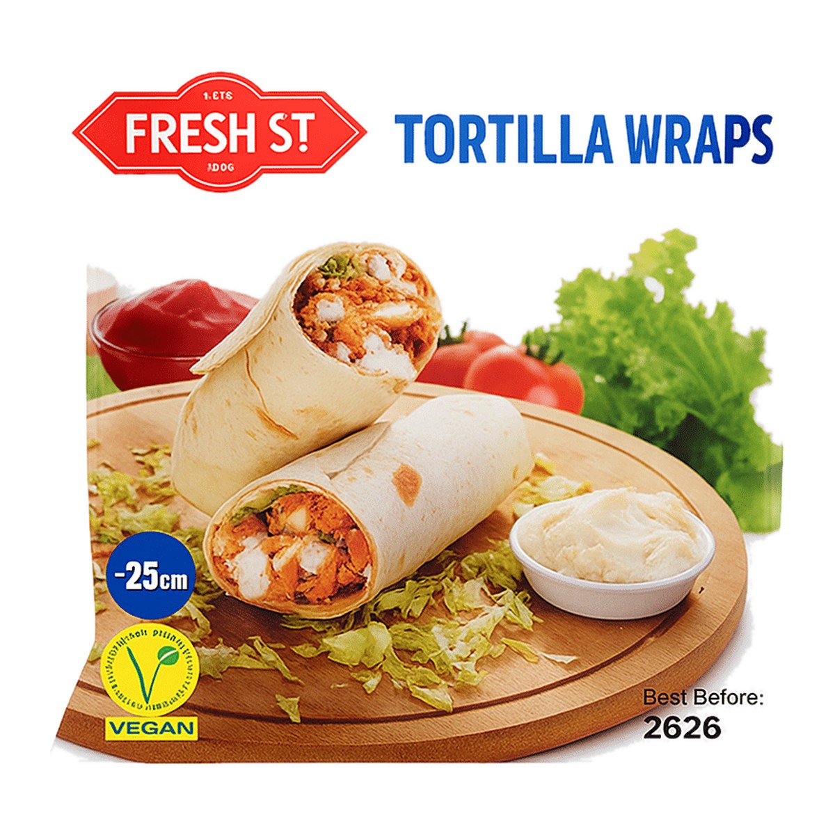 Tortilla Wrap 25cm PM