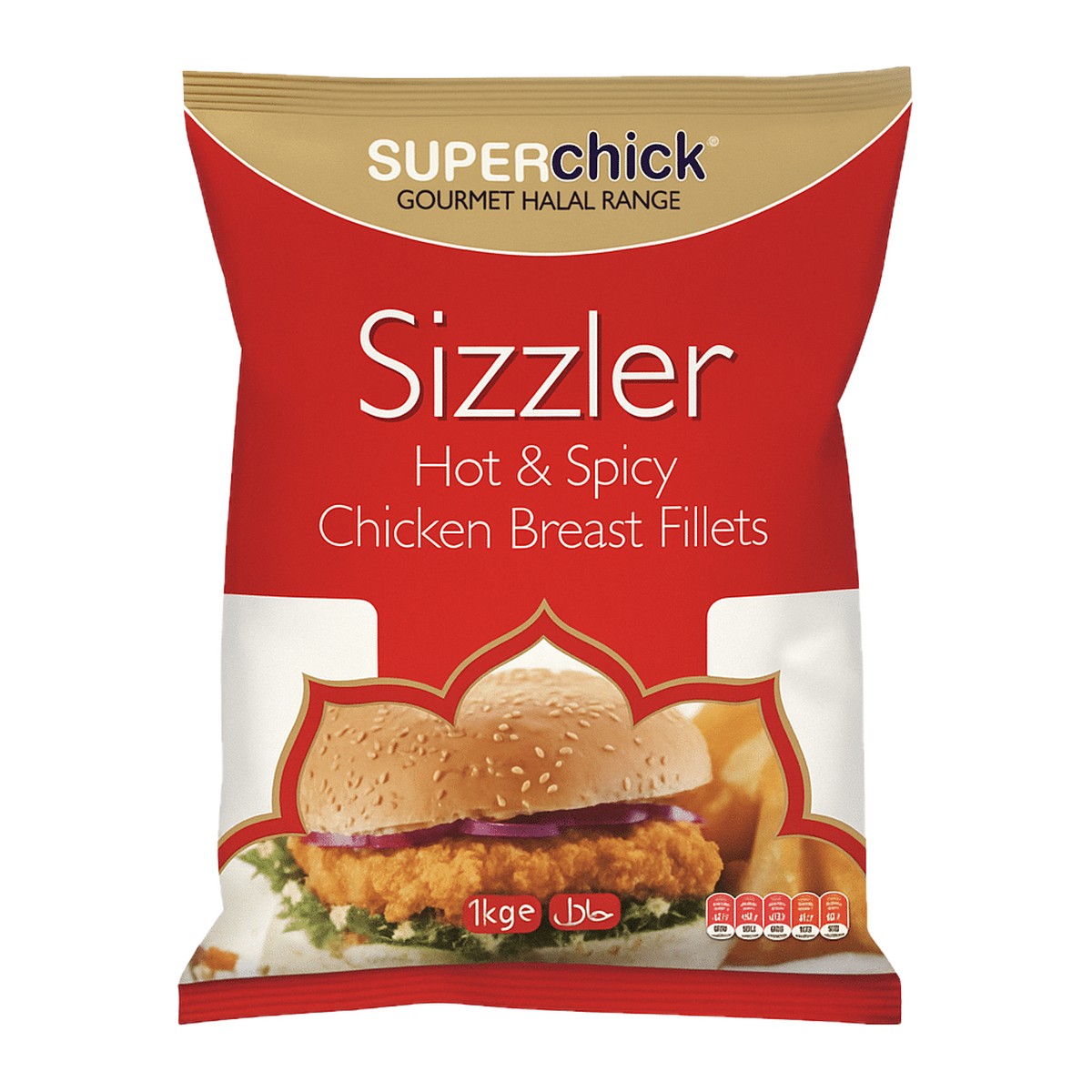 SuperChick Sizzler Fillets 1kg